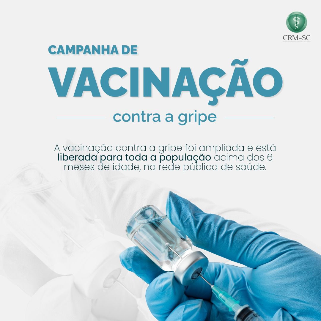 Campanha de Vacinação contra a gripe é ampliada em Santa Catarina