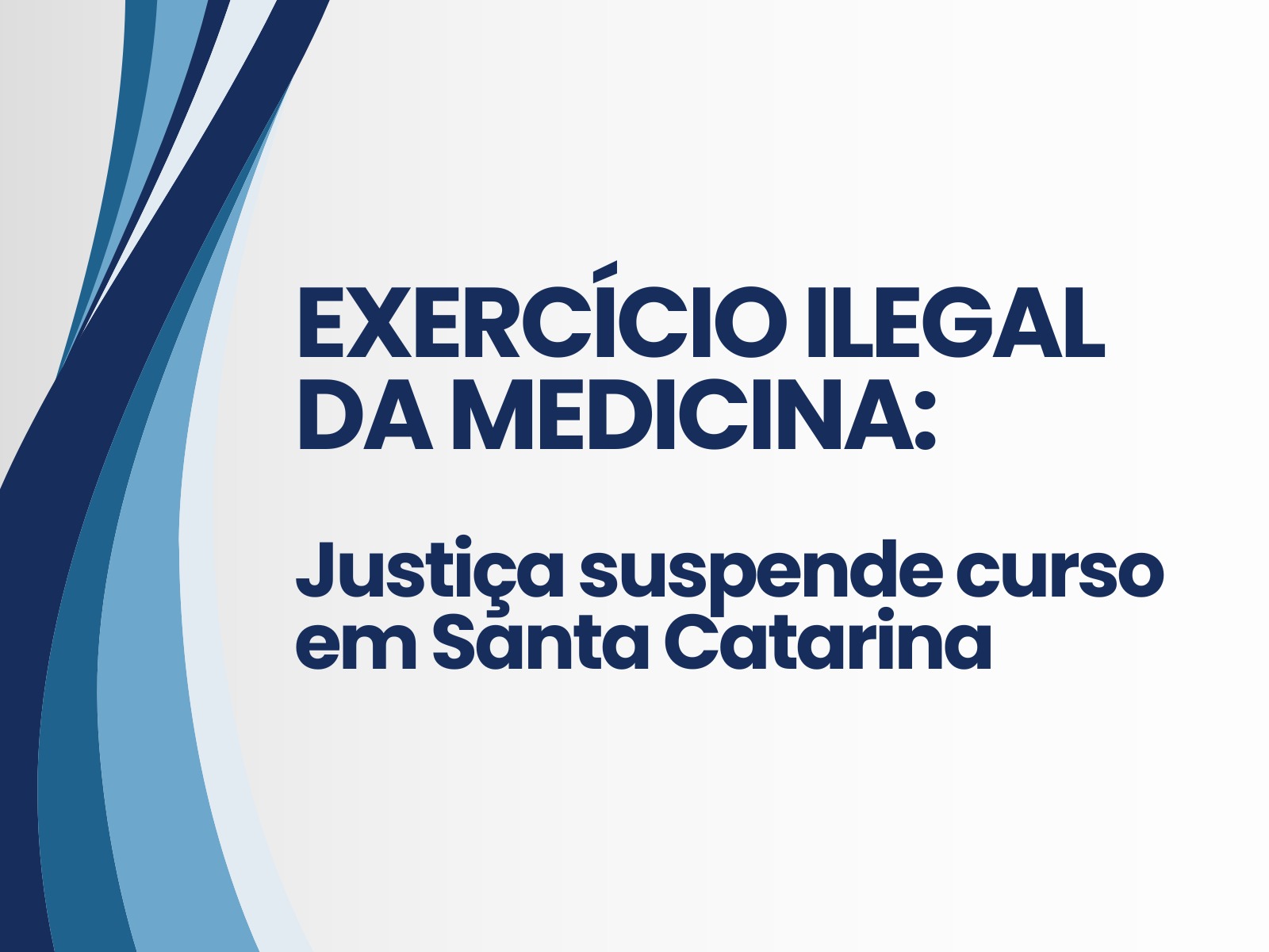 Combate ao exercício ilegal da medicina: Justiça suspende curso para fisioterapeutas que seria realizado em Santa Catarina e no Rio Grande do Sul