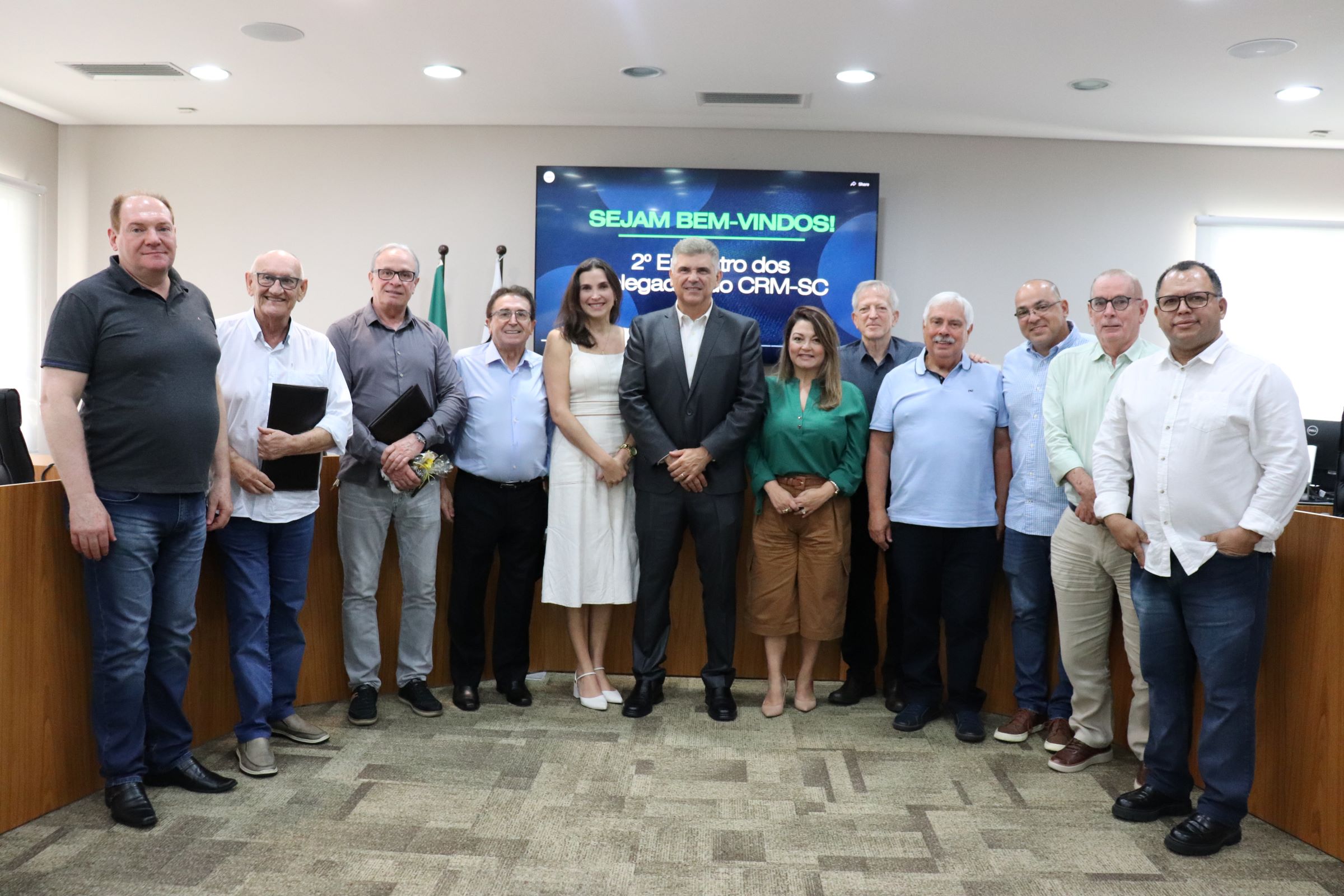 Delegados Regionais e Diretoria debatem atuação do CRM-SC e os desafios da classe médica