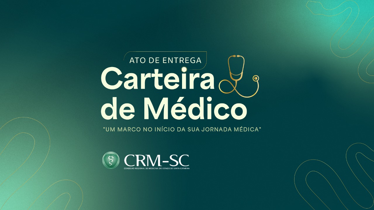 CRM-SC promoverá solenidades regionais para entrega de carteiras profissionais a médicos recém-formados