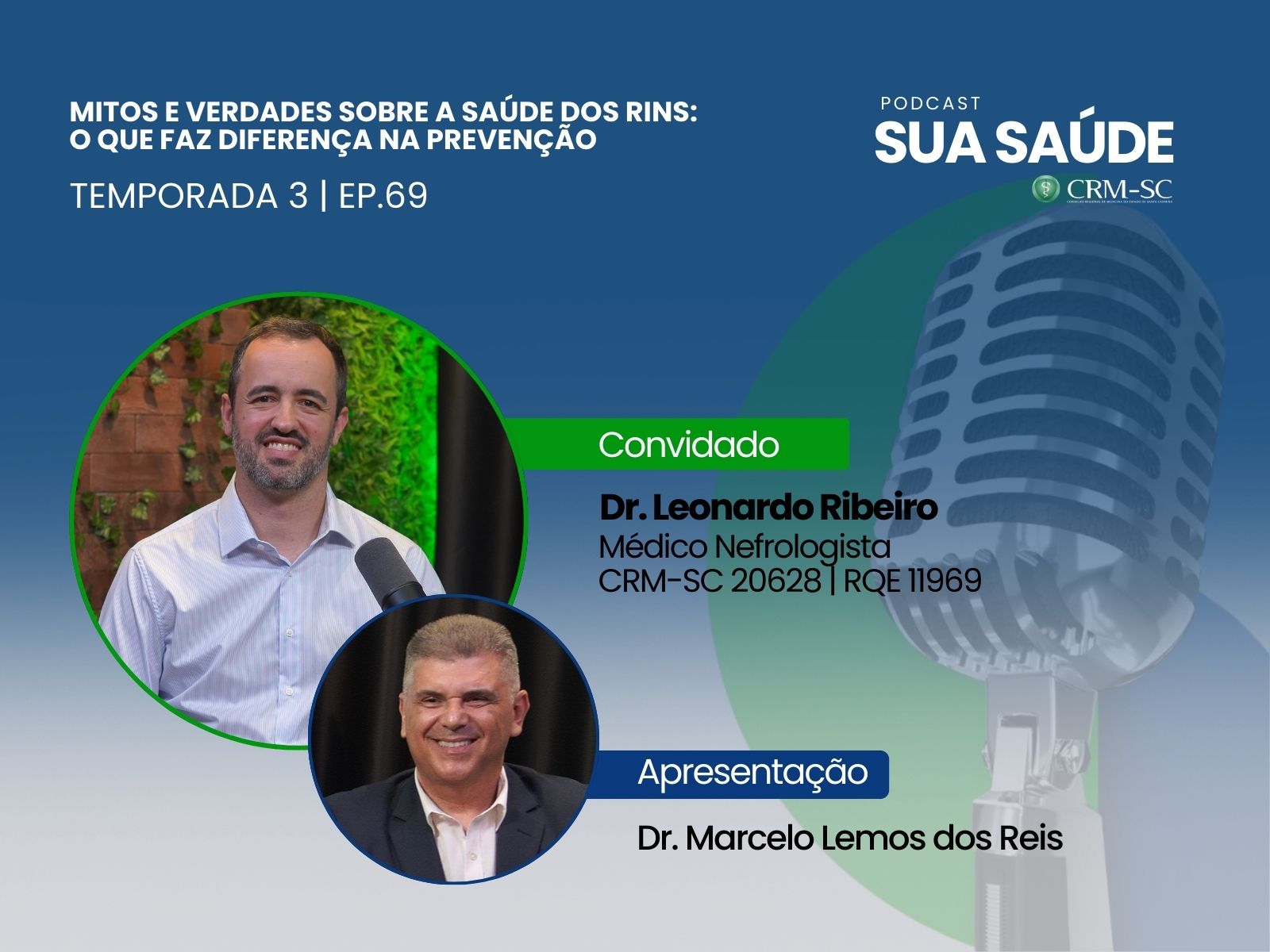 #69 – Mitos e verdades sobre a saúde dos rins: o que faz diferença na prevenção