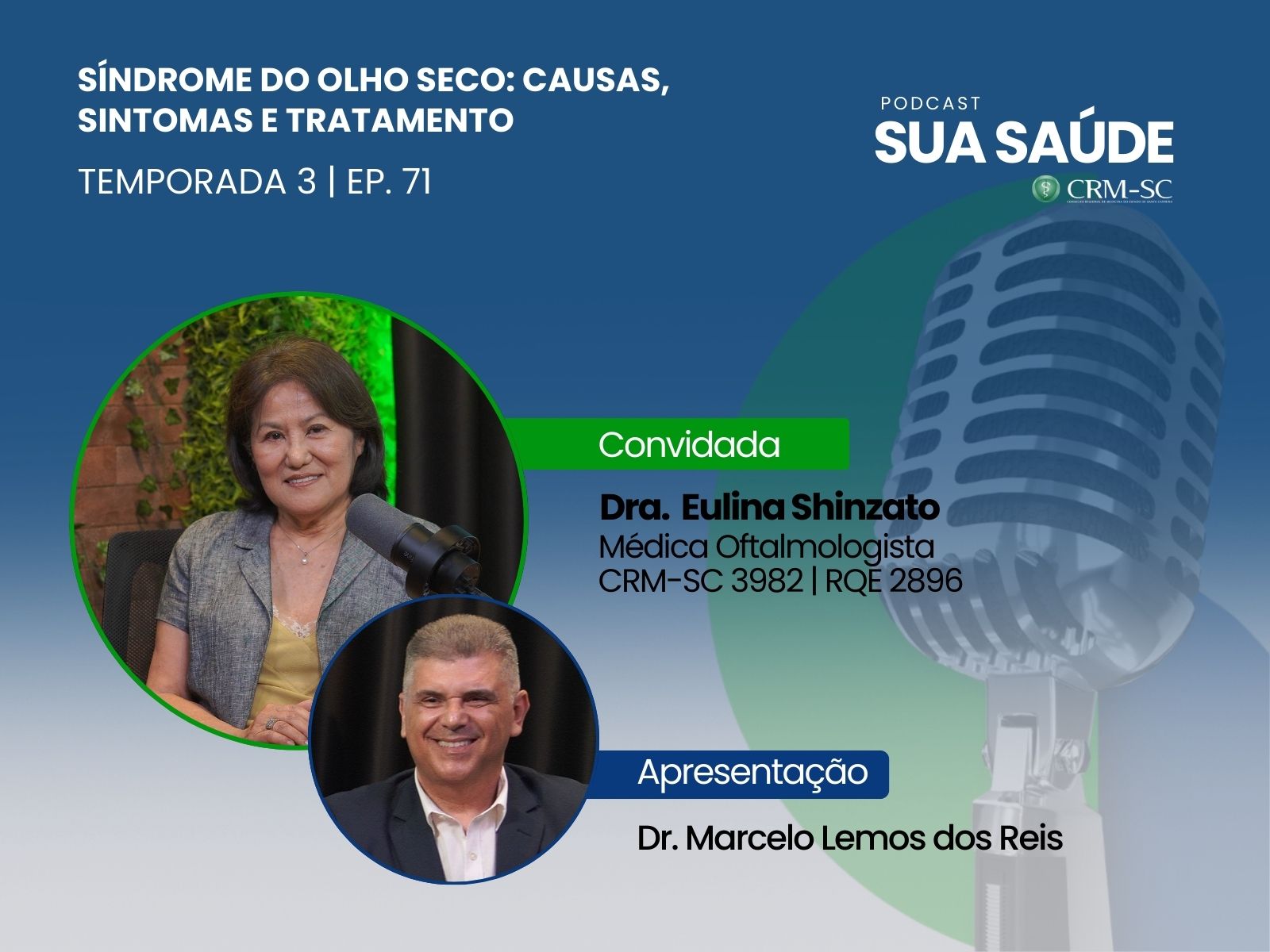 #71 – Síndrome do Olho Seco:  causas, sintomas e tratamento