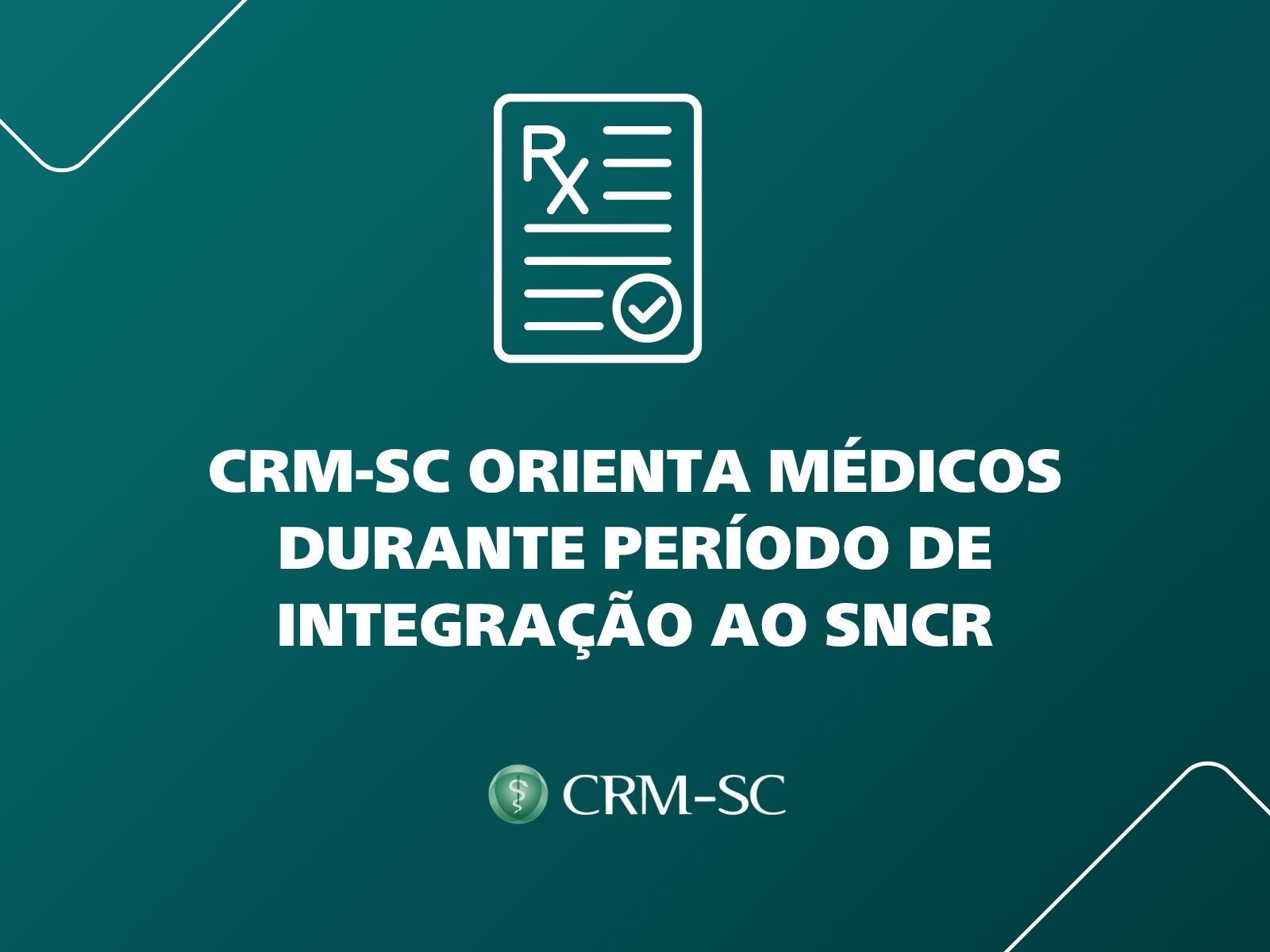 CRM-SC prepara integração com sistema da Anvisa para receituários controlados